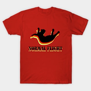 Cat normal flight (colored) T-Shirt